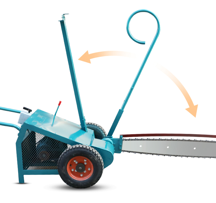 Professional Wood Cutter Machine Tree Slasher Customized Electric