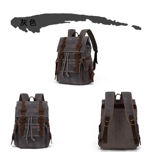 Oxford Main Material Backpack for Outdoor Travel Men's and Women's Laptop Bags capacity Softback Bag Pack