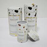 Cosmetic Paper Tube Packaging Cylindrical Shape with Customized Surface