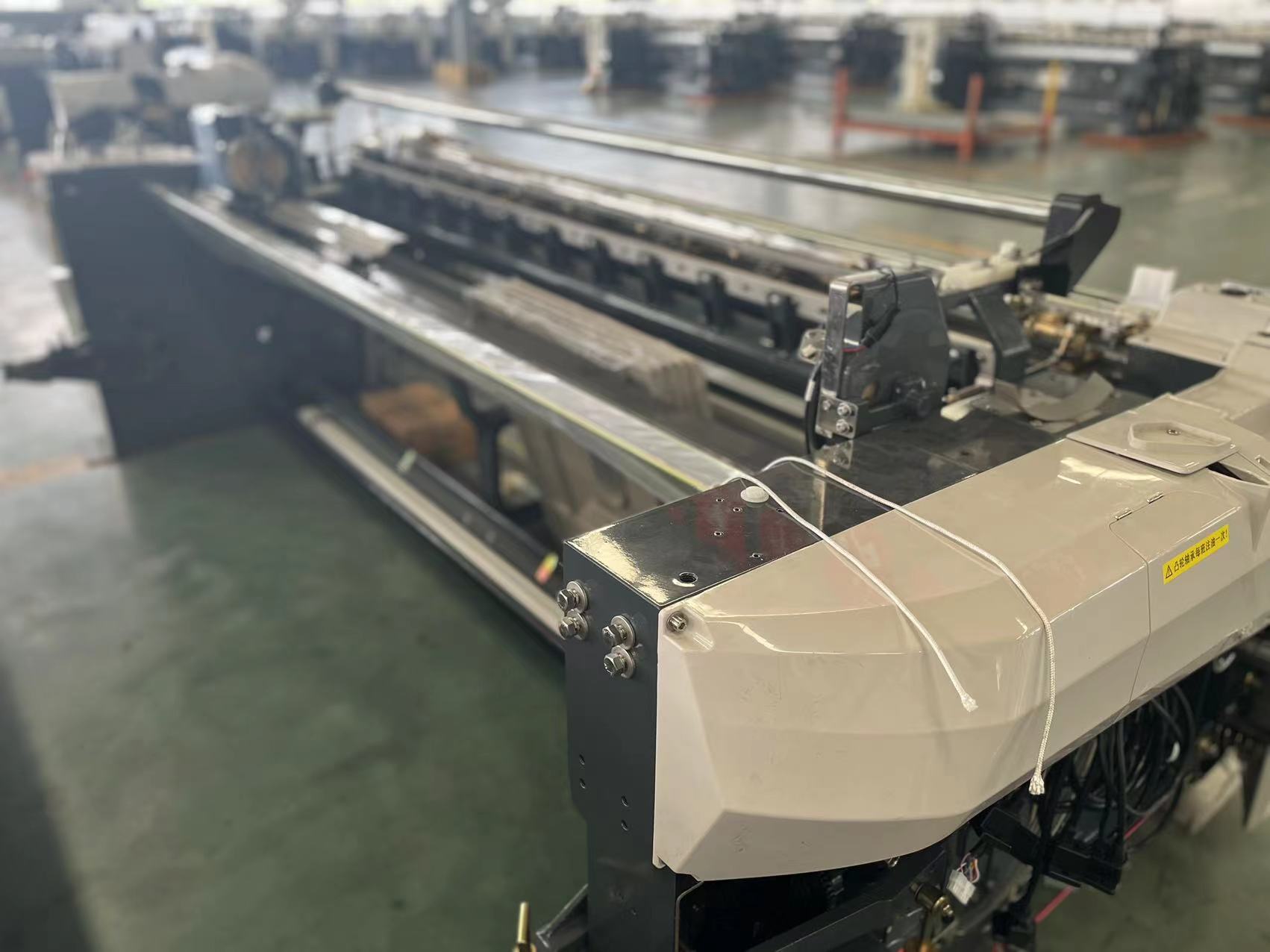 Dobby Water Jet Power Loom Machine 190cm Plain Mechanical Heavy Weight Fabrics
