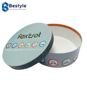 China Round Shape Candy Chocolate Gift Packaging Box With Lid wholesale