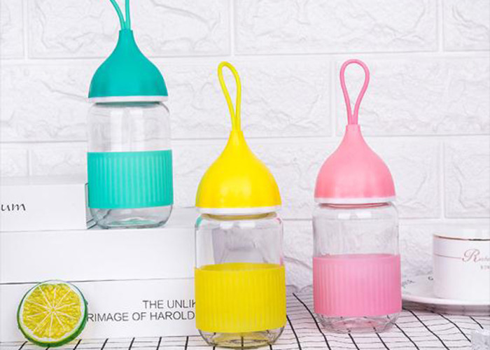 Colorful Drinking Water Bottle 350ml Capacity Customized Logo Printing