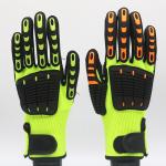 Safety Work Cut Resistant Safety Gloves Heavy Duty Mechanic Gloves TPR Rubber