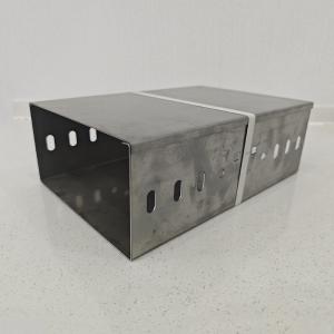 China Fireproof Silver Galvanized Steel Cable Tray Corrosion Resistance Wall Mounted wholesale