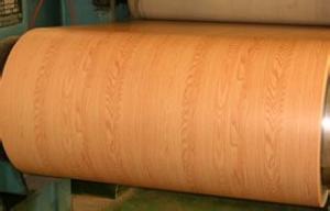 China wood color prepainted Steel Coil wholesale