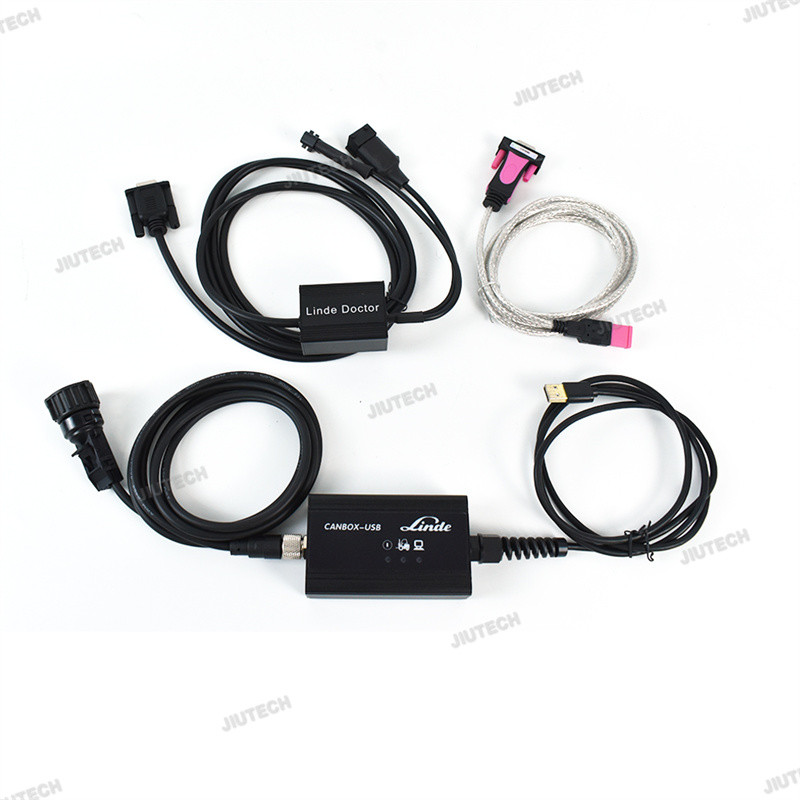 Forklift diagnosis scanner for linde canbox doctor with FZ G1 tablet linde pathfinder diagnostic software Linde forklift