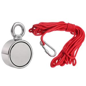 China Multipurpose Magnet Fishing Rope 65 Feet Braided Nylon Cord 6mm wholesale