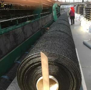 China Black Sun Shade Net HDPE Greenhouse Mesh Fabric UV Resistant wholesale