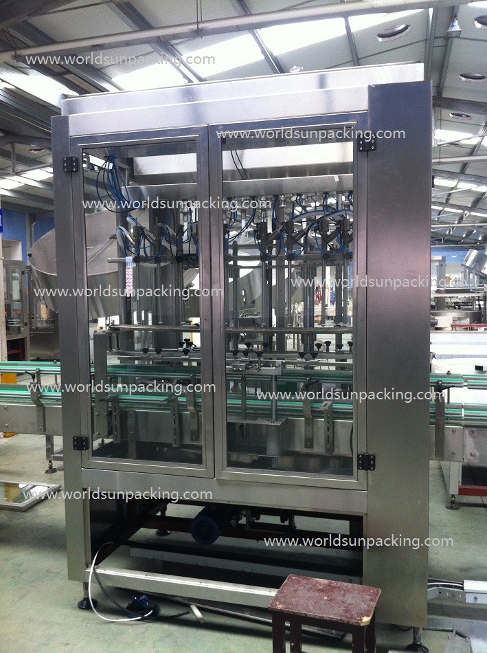 CNC Capping Chemical Filling Machine Dishwashing Detergent Filling Machine