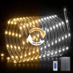 Leather Christmas LED Rope Lights RGB LED Remote Control Waterproof