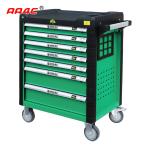 7 Drawers Mobile Tool Cabinet Mechanic Box Trolley 369pcs