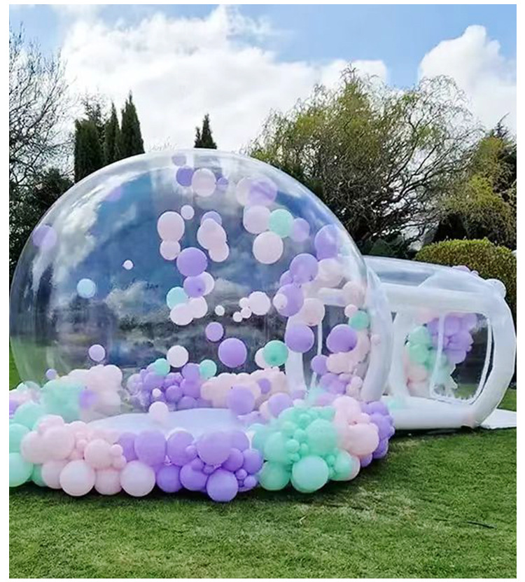 CE Approved Inflatable Bubble House Transparent Kids Party With Blower