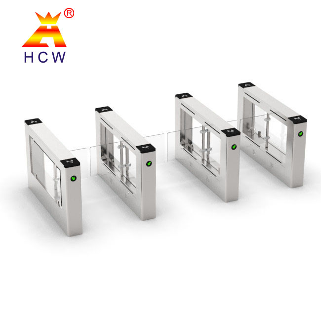 RS232 Optical Swing Speed Gate Turnstile With Face Recognition