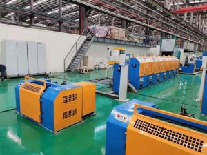 China Aluminum Alloy Wire Drawing Machine Inlet 9.5-4.5mm,Outlet 2.4-5.5mm wholesale