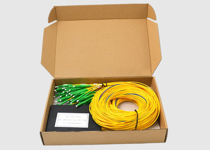 50:50 Suit High Density Optic Fibre Splitter 1×16 For FTTH & GEPON