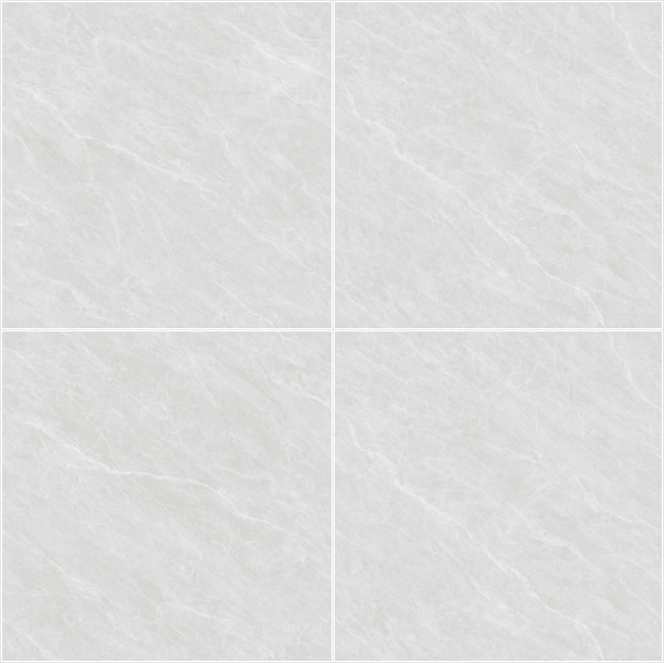 Gray 800x800mm Polished Glazed Porcelain Tiles for Indoor Floors