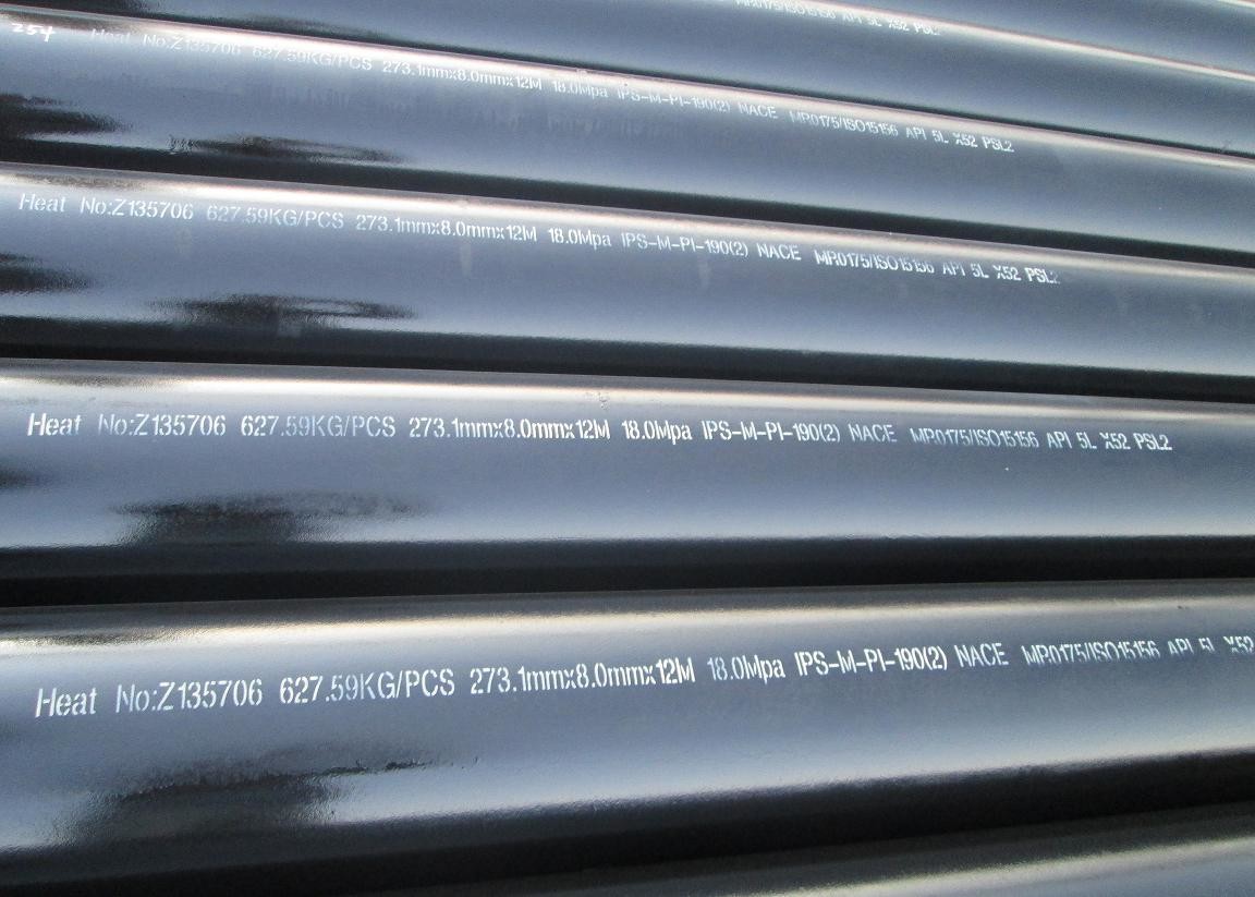X52Q Material Seamless Line Pipe , Carbon Steel Seamless Tube Anti Corresive