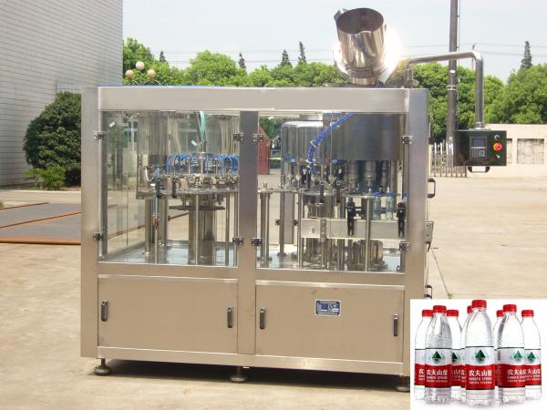 Automatic Mineral / Pure Water Bottle Filling Machine Washing - Filling -