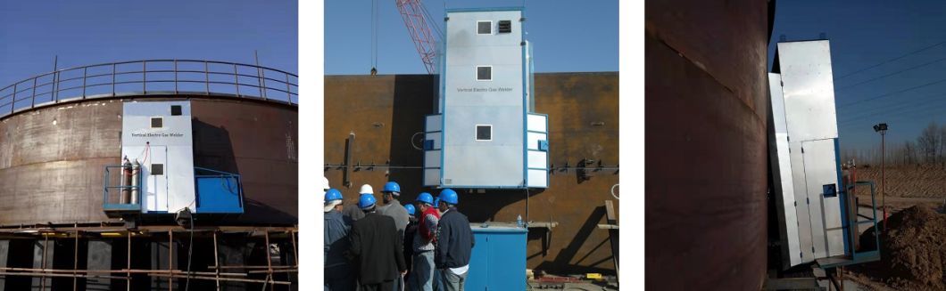 Vertical Tank Welding Machine Electric Gas Vertical Welder for Oil and Gas Tank Construction