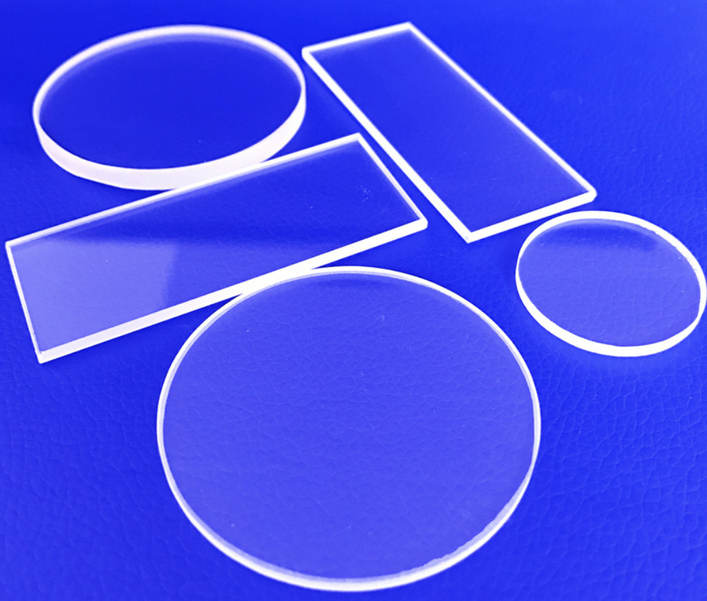 Quartz Glass Square Plate High Temperature Resistant Optical Quartz Window Disc 150*150*5mm