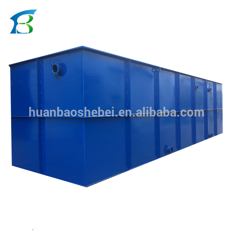 500L/Hour Compact Membrane Litree Mobile Electrocoagulation Water Treatment Plant For Mbr Wastewater Treatment