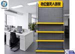 Supermarket Metal Retail Shelving Retail Acrylic Display Stands ODM