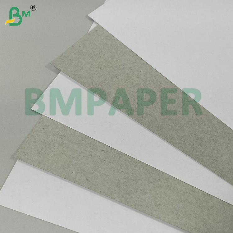 200g 230g  Cardboard White Surface Duplex Board With Grey Back For Packing Box