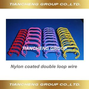 China Nylon coated twin wire wholesale