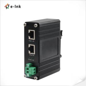 China Industrial 10/100/1000Mbps 802.3bt PoE++ Splitter Output Voltage 36VDC wholesale