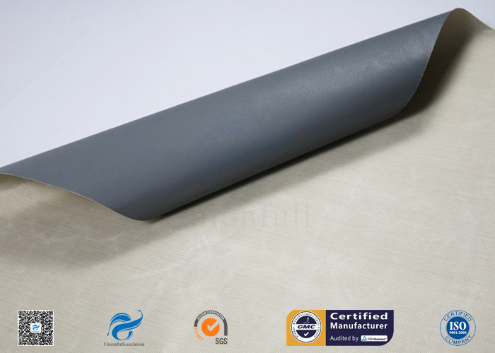 580g Grey PTFE Coated Fiberglass Fabric Heat Insulation Materials