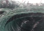 Powder Coating Concertina PVC Coated Razor Wire Military Razor Barbed Wire