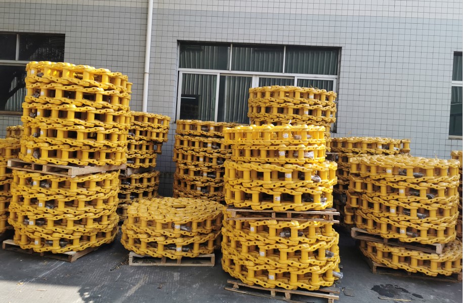 Top- Aftermarket Excavator Track Chain for Komtasu PC60-7 PC60-8 PC70-1 PC75 PC75UU PC1250 Track Link Chain Assembly