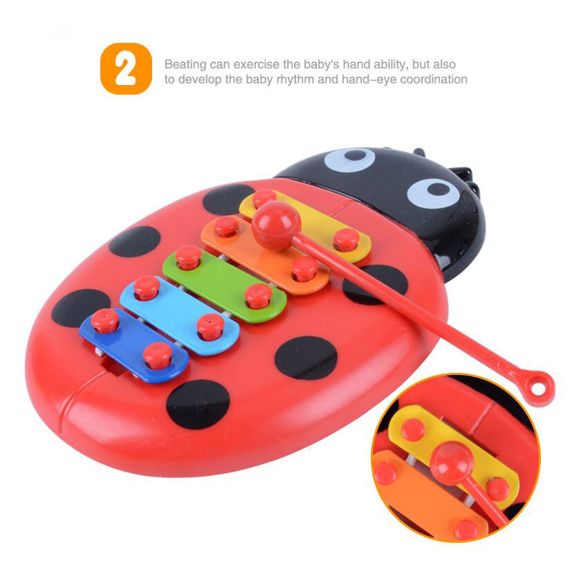 Kids Learning Puzzle Insects Hammering Pounding Toy for Early Education and Montessori