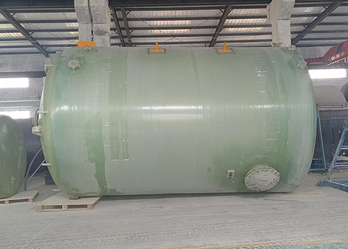 Chemistry Green Frp Storage Tank Easy Installation 3600mm*10130mm