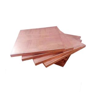 China C2200 TU1 Pure Copper Sheet Plate Metal 150mm Thickness 3/4 Hardness wholesale