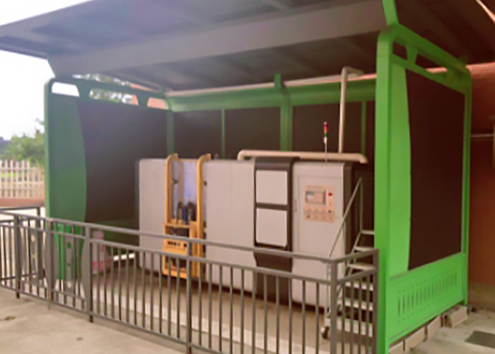 Restaurant 1000kg Bio Composting Machine Food Scrap Composting Organic Waste Processing