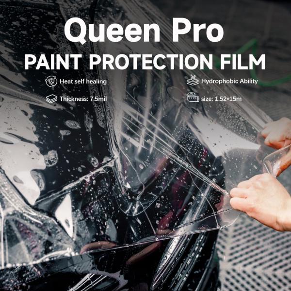Queen Pro Instant Healing Film Hydrophobic TPU Car Protectiion Film Anti UV