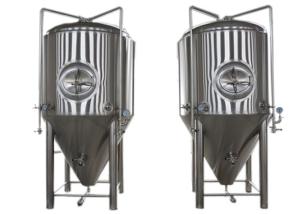 China Restaurant Alcohol Conical Beer Stainless Steel Fermenter Micro Brewing Equipment wholesale