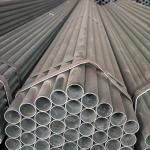 Mild Erw Galvanized Tubing Steel Pipes Iron Hot Dip Round Black Welded 20 mm