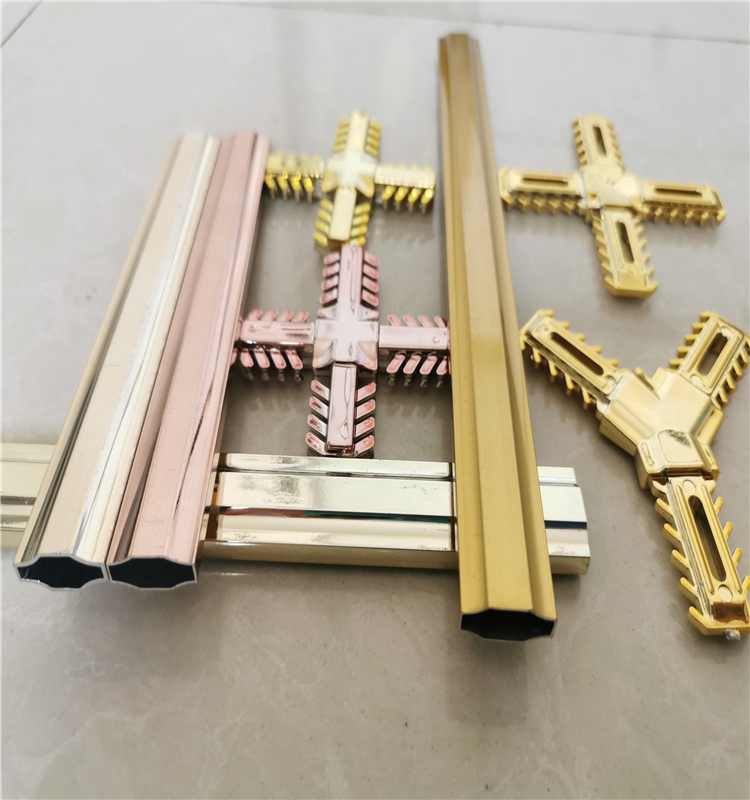 Full range of color 8*18 golden with anodize surface profile aluminum for hardware for doors and aluminum windows