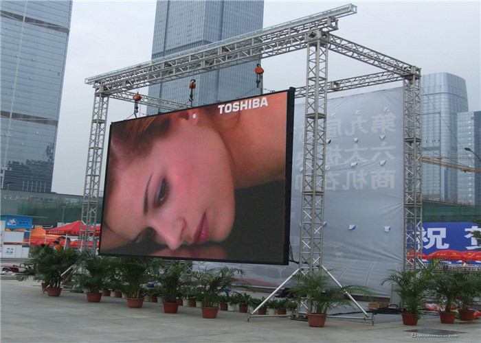 SMD1921 P3.91 Stage Rental LED Display Panel Cabinet 500x500 / 500x1000