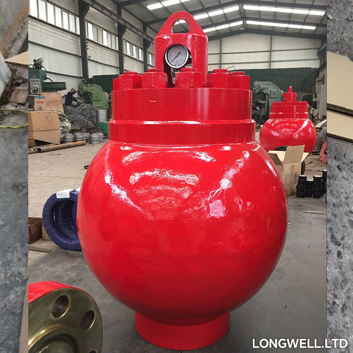 BOMCO F800 Mud Pump Dampener KB45 Pulsation Dampner For Drill Rig
