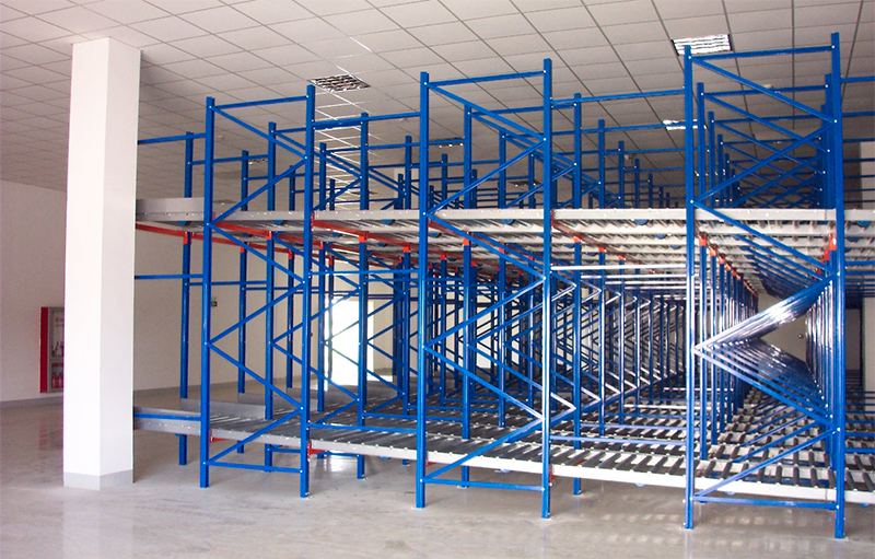 Gravity racking  Pallet flow rack Warehouse Storage Rack