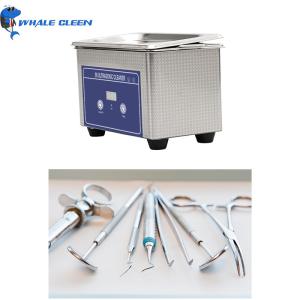 China Dental Tools Digital Ultrasonic Cleaner 800ml Capacity Removal Impurities wholesale
