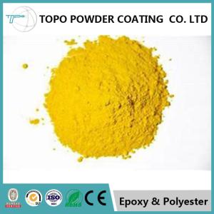China RAL1012 lemon yellow electrostatic thermoset powder coating for lighting fixtures wholesale