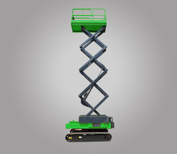 4*2 Drive Mode Liquid Scissor Type Aerial Work Platform for 2260kg Load in Construction Machinery