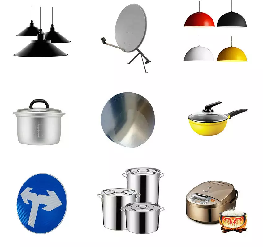 1100 O Cookware Aluminum Disc 1.5mm Thickness Mill Finish ASTM 5449A 5050A