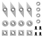 Replacement Φ8.9mm Cemented Carbide Inserts Round Shape