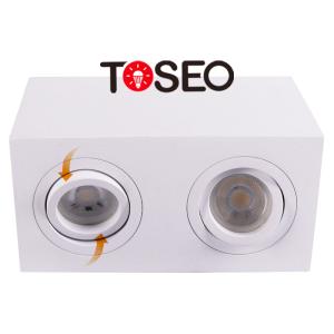 China HOTEL SURFACE MOUNTED DOWNLIGHT SQUARE PURE ALUMINIUM CEILING LIGHTS wholesale
