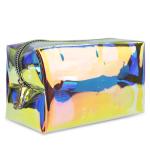 Holographic TPU Cosmetic Travel Bag Organizer Shiny Makeup Bag